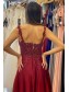 Long Red Lace and Chiffon Prom Dresses Formal Evening Gowns 901734 Long Red Lace and Chiffon Prom Dresses Formal Evening Gowns 901734