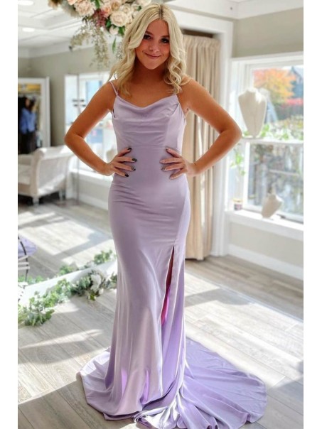 Long Lilac Prom Dresses Formal Evening Gowns 901741