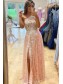 A-Line One Shoulder Lace Prom Dresses Formal Evening Gowns 901767 A-Line One Shoulder Lace Prom Dresses Formal Evening Gowns 901767
