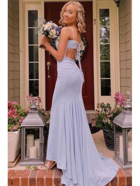Mermaid Long Prom Dresses Formal Evening Gowns 901776