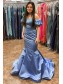 Long Mermaid Fuchsia Prom Dresses Formal Evening Gowns 901795