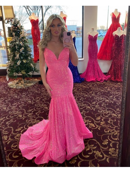 Long Mermaid Sparkle Sequins Prom Dresses Formal Evening Gowns 901796 Long Mermaid Sparkle Sequins Prom Dresses Formal Evening Gowns 901796