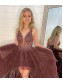 High Low Lace and Tulle Prom Dresses Formal Evening Gowns 901802 High Low Lace and Tulle Prom Dresses Formal Evening Gowns 901802