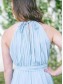 Long Blue Chiffon Floor Length Bridesmaid Dresses 902027 Long Blue Chiffon Floor Length Bridesmaid Dresses 902027