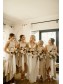 Simple Asymmetrical Bridesmaid Dresses 902035