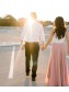 Long Pink White Chiffon and Lace Bridesmaid Dresses 902044 Long Pink White Chiffon and Lace Bridesmaid Dresses 902044