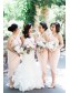 Sheath/Column Pink Chiffon Bridesmaid Dresses 902059