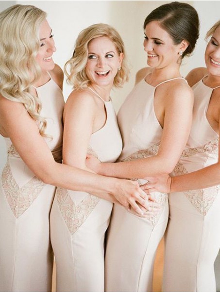 Long Mermaid Spaghetti Straps Bridesmaid Dresses 902068 Long Mermaid Spaghetti Straps Bridesmaid Dresses 902068