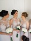 Mermaid Lace Long Floor Length Bridesmaid Dresses 902071