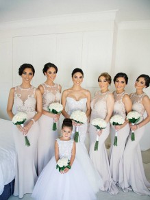 Mermaid Lace Long Floor Length Bridesmaid Dresses 902071 Mermaid Lace Long Floor Length Bridesmaid Dresses 902071