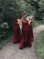 Long Red Floor Length Bridesmaid Dresses 902083 Long Red Floor Length Bridesmaid Dresses 902083