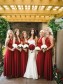 Long Red Floor Length Bridesmaid Dresses 902083 Long Red Floor Length Bridesmaid Dresses 902083
