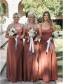 Simple Spaghetti Straps Long Bridesmaid Dresses 902091 Simple Spaghetti Straps Long Bridesmaid Dresses 902091