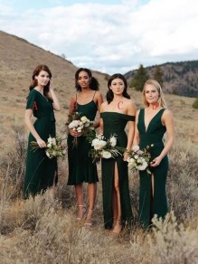 Short Chiffon Green Bridesmaid Dresses 902095 Short Chiffon Green Bridesmaid Dresses 902095
