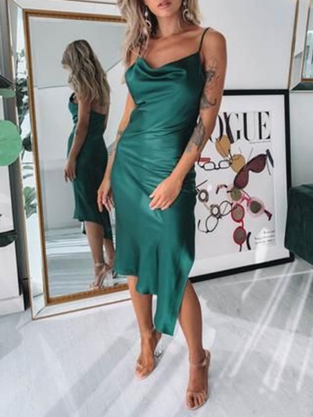 Short Spaghetti Straps Dark Green Bridesmaid Dresses 902100 Short Spaghetti Straps Dark Green Bridesmaid Dresses 902100