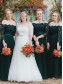 Long Dark Green Lace Floor Length Bridesmaid Dresses 902108 Long Dark Green Lace Floor Length Bridesmaid Dresses 902108