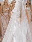A-Line Spaghetti Straps Long Bridesmaid Dresses 902114