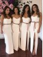Sheath/Column Spaghetti Straps Long Bridesmaid Dresses 902130 Sheath/Column Spaghetti Straps Long Bridesmaid Dresses 902130