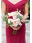 Long Burgundy Off the Shoulder Bridesmaid Dresses with Slit 902136 Long Burgundy Off the Shoulder Bridesmaid Dresses with Slit 902136