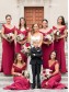 Long Burgundy Off the Shoulder Bridesmaid Dresses with Slit 902136 Long Burgundy Off the Shoulder Bridesmaid Dresses with Slit 902136