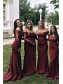 Modest Long Mermaid Lace Floor Length Bridesmaid Dresses with Long Sleeves 902137 Modest Long Mermaid Lace Floor Length Bridesmaid Dresses with Long Sleeves 902137