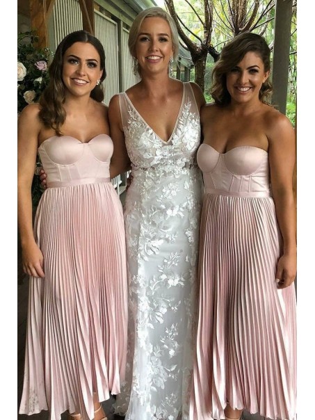 A-Line Sweetheart Long Bridesmaid Dresses 902138 A-Line Sweetheart Long Bridesmaid Dresses 902138