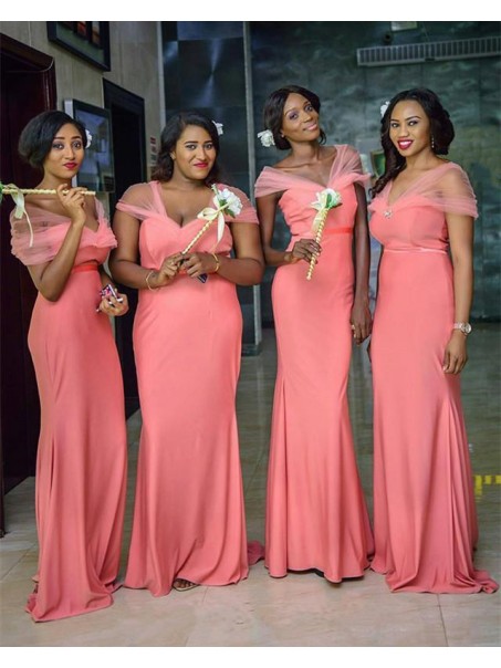 Affordable Long Off the Shoulder Bridesmaid Dresses 902145 Affordable Long Off the Shoulder Bridesmaid Dresses 902145
