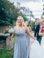 Modest Long Grey Lace and Chiffon Bridesmaid Dresses 902153 Modest Long Grey Lace and Chiffon Bridesmaid Dresses 902153