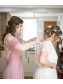 A-Line Short V Neck Modest Bridesmaid Dresses 902158 A-Line Short V Neck Modest Bridesmaid Dresses 902158