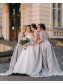 A-Line Lace and Satin Long Bridesmaid Dresses with Sleeves 902197 A-Line Lace and Satin Long Bridesmaid Dresses with Sleeves 902197
