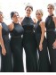 Long Black Mermaid Floor Length Bridesmaid Dresses 902200 Long Black Mermaid Floor Length Bridesmaid Dresses 902200