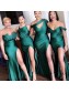 Long Green Floor Length Mermaid Bridesmaid Dresses 902203 Long Green Floor Length Mermaid Bridesmaid Dresses 902203