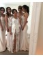 Long Mermaid Lace Spaghetti Straps Bridesmaid Dresses 902216 Long Mermaid Lace Spaghetti Straps Bridesmaid Dresses 902216