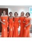 Long Mermaid Floor Length Bridesmaid Dresses 902223