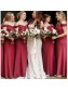 Long Burgundy Spaghetti Straps Bridesmaid Dresses 902228 Long Burgundy Spaghetti Straps Bridesmaid Dresses 902228