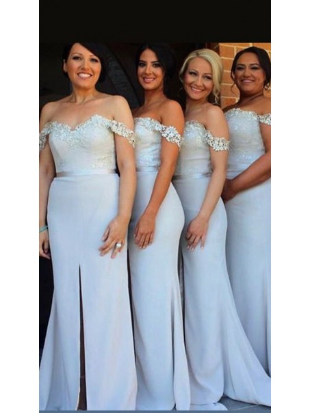 Long Mermaid Lace Off the Shoulder Bridesmaid Dresses 902229 Long Mermaid Lace Off the Shoulder Bridesmaid Dresses 902229