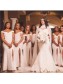 Long Mermaid Off the Shoulder Floor Length Bridesmaid Dresses 902231