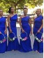 Long Royal Blue Mermaid One Shoulder Bridesmaid Dresses 902233 Long Royal Blue Mermaid One Shoulder Bridesmaid Dresses 902233