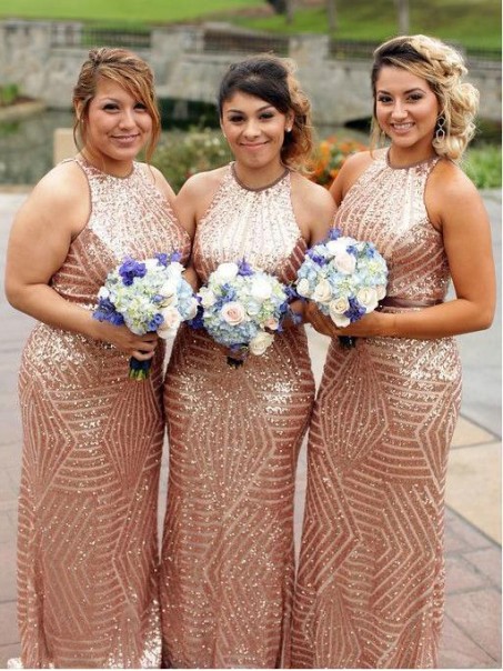 Long Sequin Sparkle Bridesmaid Dresses 902236 Long Sequin Sparkle Bridesmaid Dresses 902236