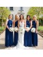 Long Royal Blue Chiffon Floor Length Bridesmaid Dresses 902243 Long Royal Blue Chiffon Floor Length Bridesmaid Dresses 902243