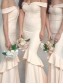 Mermaid Off the Shoulder Long Bridesmaid Dresses 902250