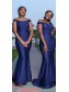 Long Mermaid Off the Shoulder Lace Bridesmaid Dresses 902252