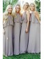 Long Grey Chiffon Floor Length Bridesmaid Dresses 902260 Long Grey Chiffon Floor Length Bridesmaid Dresses 902260