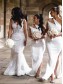 Long White One Shoulder Bridesmaid Dresses 902299 Long White One Shoulder Bridesmaid Dresses 902299