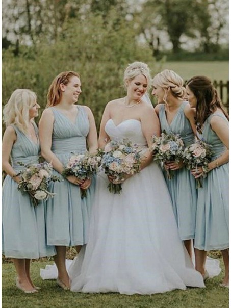 Short V Neck Bridesmaid Dresses 902309 Short V Neck Bridesmaid Dresses 902309