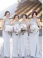 Long Mermaid Lace High Neck Bridesmaid Dresses 902329