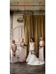 Long Pink Sheath/Column Floor Length Bridesmaid Dresses 902333