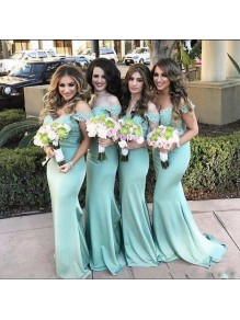 Long Mermaid Off the Shoulder Lace Bridesmaid Dresses 902340 Long Mermaid Off the Shoulder Lace Bridesmaid Dresses 902340