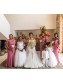 Long Mermaid Off the Shoulder Plus Size Bridesmaid Dresses 902362