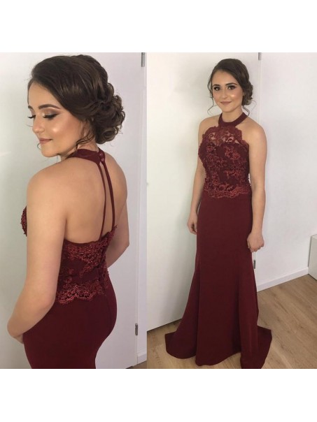 Long Mermaid Lace Bridesmaid Dresses 902364